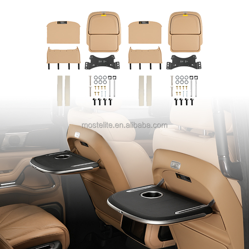 Back Seat Car Table - 2025年ホットセール 車用折りたたみテーブル ワイヤレス充電機能付き 車後部座席用電動折りたたみテーブル BYD Leopard