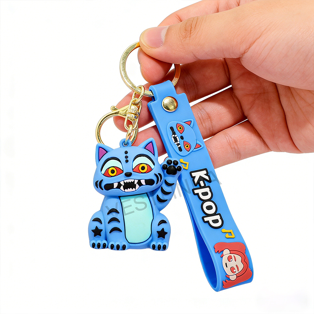 大人気K-POPデーモンハンターシリーズキーホルダー3D立体 - Car Accessories Toy のレビューと価格