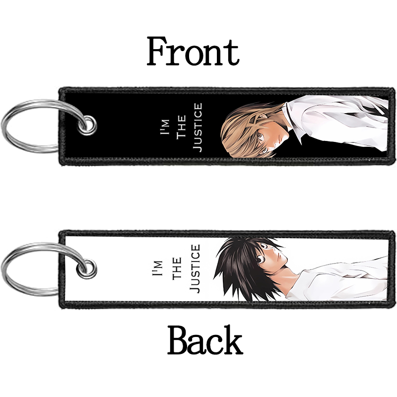 デスノート Ryuuku Ryuk レム刺繍キーホルダーオー - Car Accessories Toy のレビューと価格