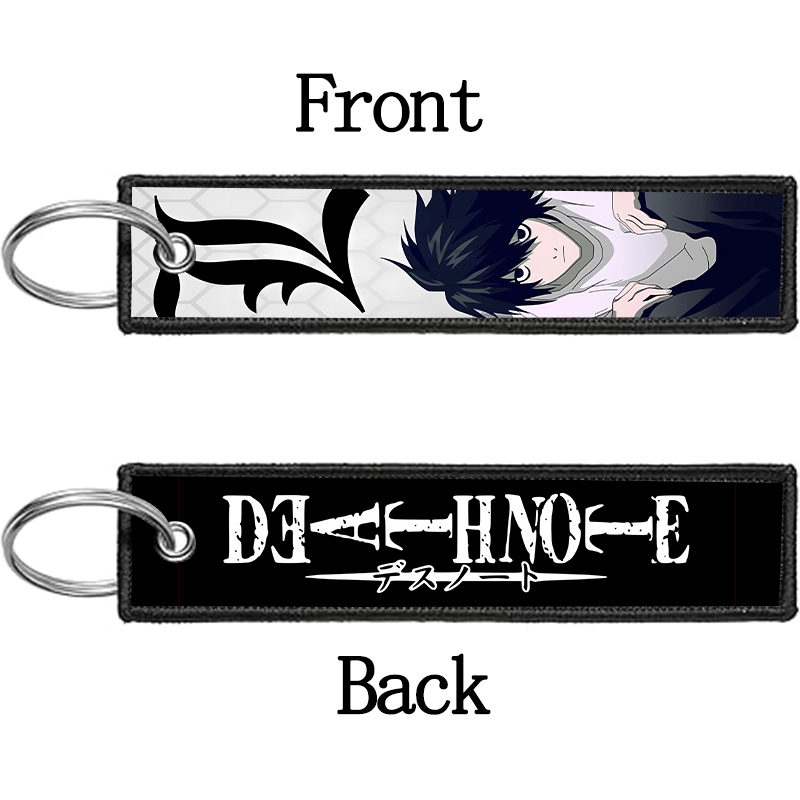 デスノート Ryuuku Ryuk レム刺繍キーホルダーオー - Car Accessories Toy のレビューと価格