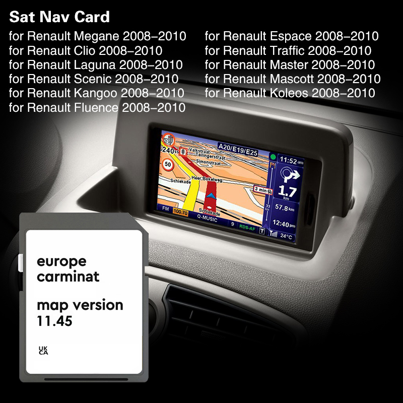 カーミナット 11.45 ルノー ラグナ 2008-2010 - Car Accessories Cyprus のレビューと価格