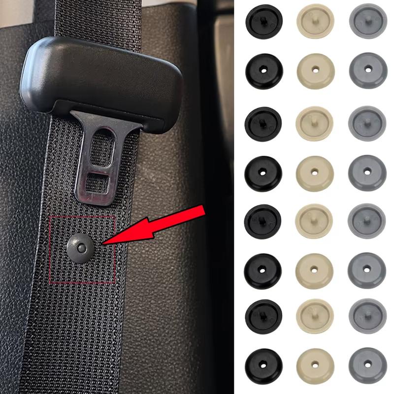 10ペア 車用ユニバーサルシートベルトストッパーボタンリミッ - Car Accessories Useful のレビューと価格