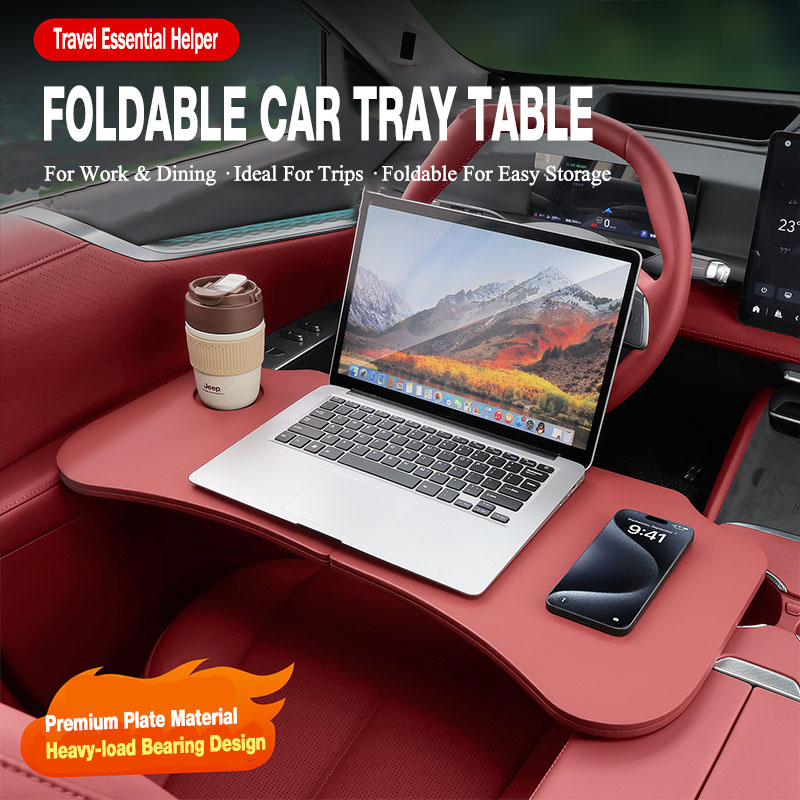 テスラ モデルY用折りたたみ式カーステアリングホイールトレイ - Car Accessories Useful のレビューと価格