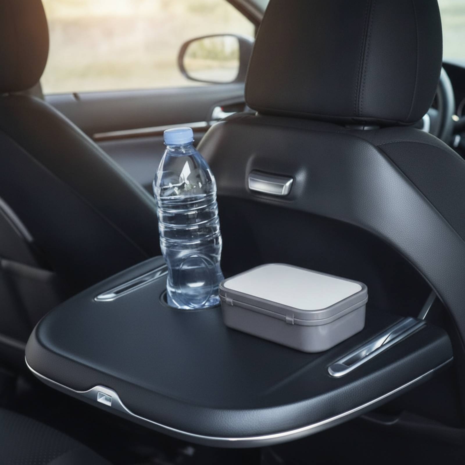 車用後部座席トレイテーブル 折りたたみ式デザイン シートオー - Back Seat Car Table のレビューと価格